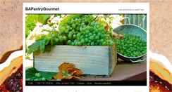 Desktop Screenshot of bapantrygourmet.com